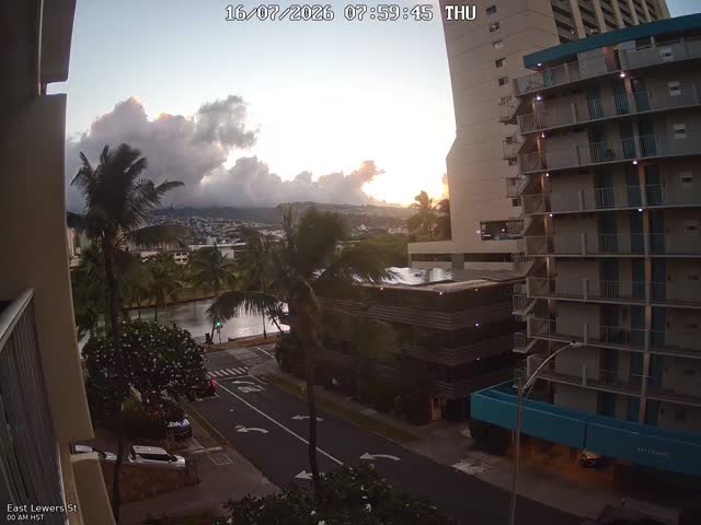 First Light on Lewers Street